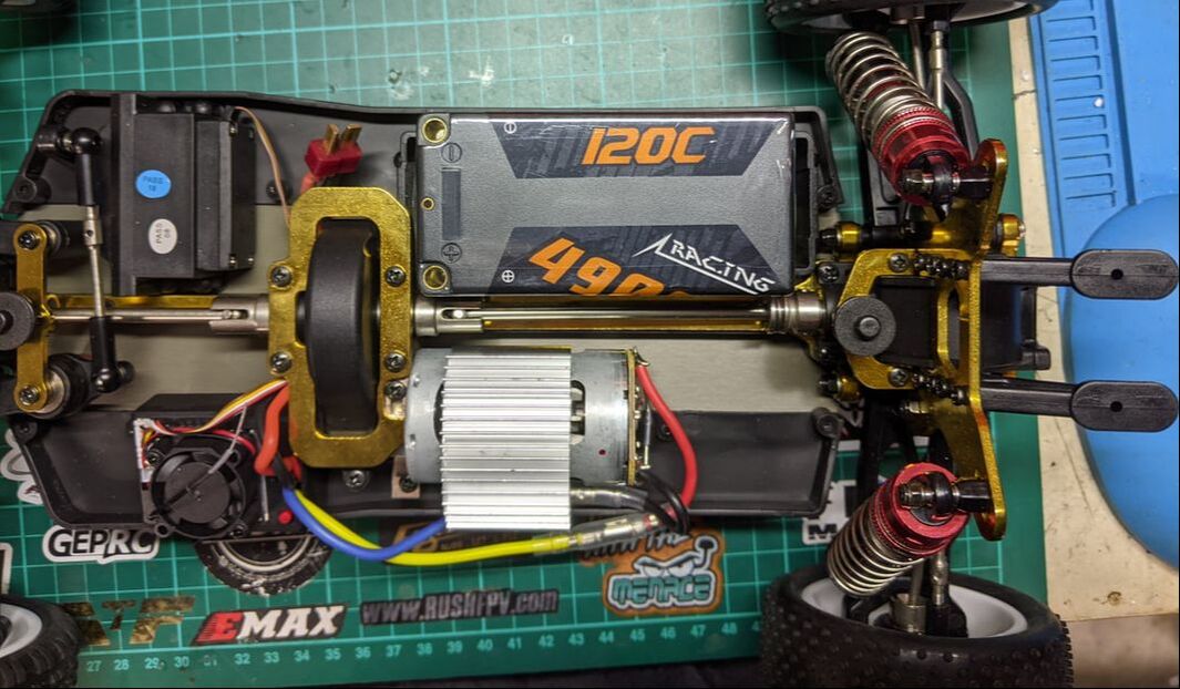 Алюмінієве шасі WLtoys 104001 без верхньої деки