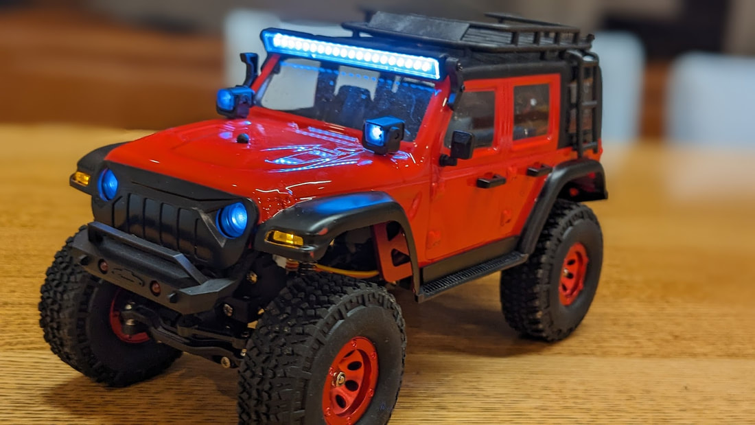 Передні фари й покажчики повороту WLtoys 2428