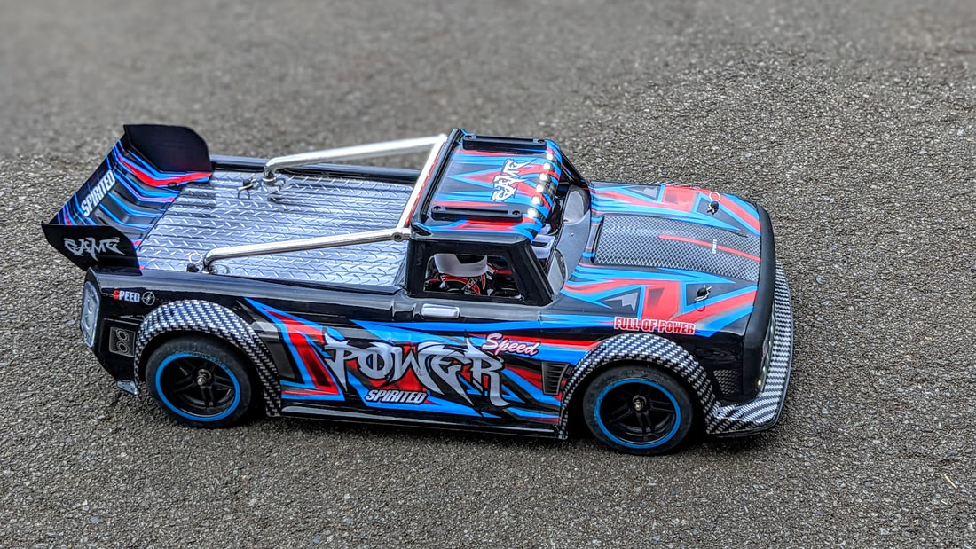 Кузов Hoonitruck на шасі WLtoys 104072