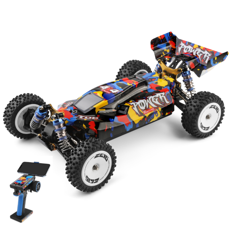 ᐈ Wltoys 124007 Баггі безщіткова 1/12 75 км/год 4WD від WL Toys