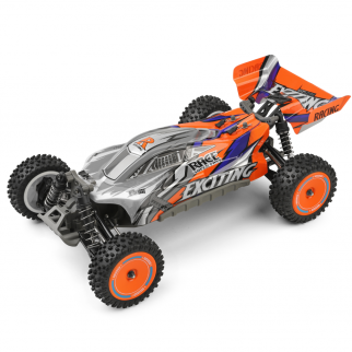 Wltoys 124010 Баггі 1/12 4WD 55 км/год Помаранчовий