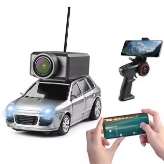 Wltoys 6401-C Міні-авто 1/64 FPV WiFi камера Сріблястий